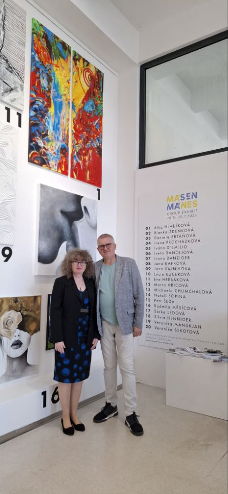 artwork - Aika Hladíková - MÁSEN MÁNES a Kladenské dvorky